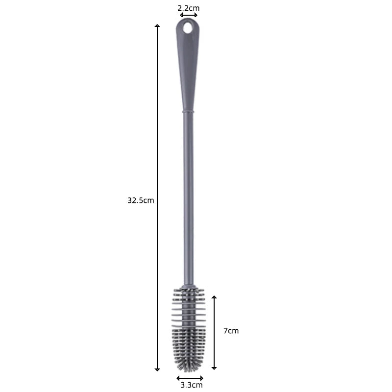 Escova de Silicone para Copos e Garrafas